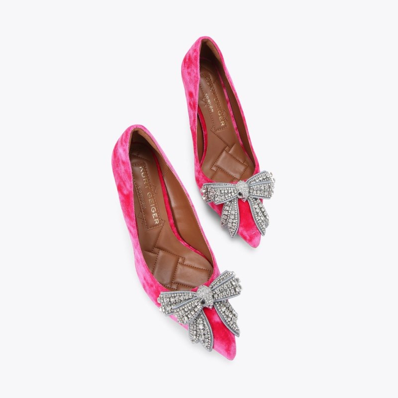 Kurt Geiger Women's Belgravia Court Heel - Pink | Canada Outlet