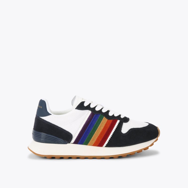 Kurt Geiger Lennox - White Navy | Canada Outlet