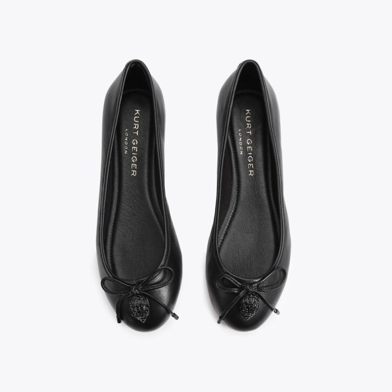 Kurt Geiger Women's Eagle Ballerina - Black | Canada Outlet