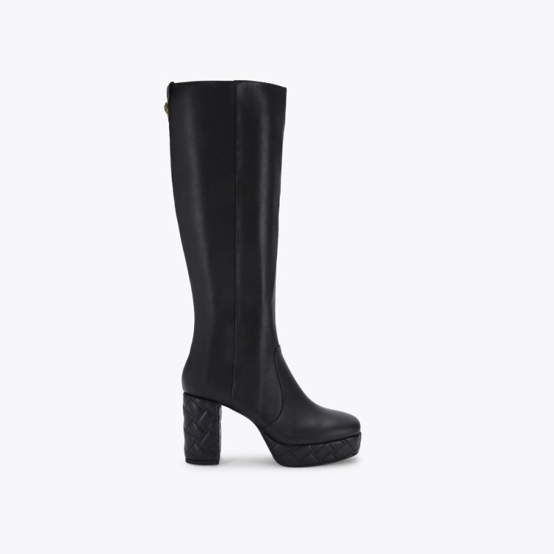 Kurt Geiger Women's Kensington Platform Knee - Black | Canada Outlet
