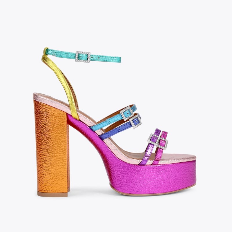 Kurt Geiger Women's Pierra Platform Heel - Multi / Other | Canada Outlet