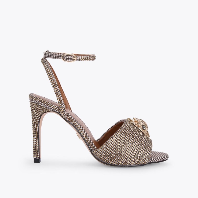Kurt Geiger Women's Kensington Heel - Beige | Canada Outlet