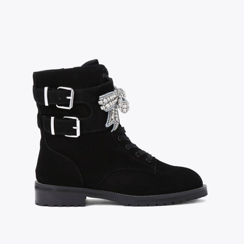 Kurt Geiger Women's Sutton Bow Boot - Black | Canada Outlet