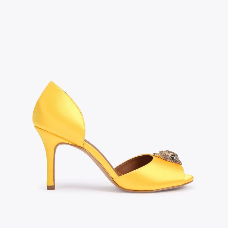 Kurt Geiger Women's Kensington D Orsay - Yellow | Canada Outlet