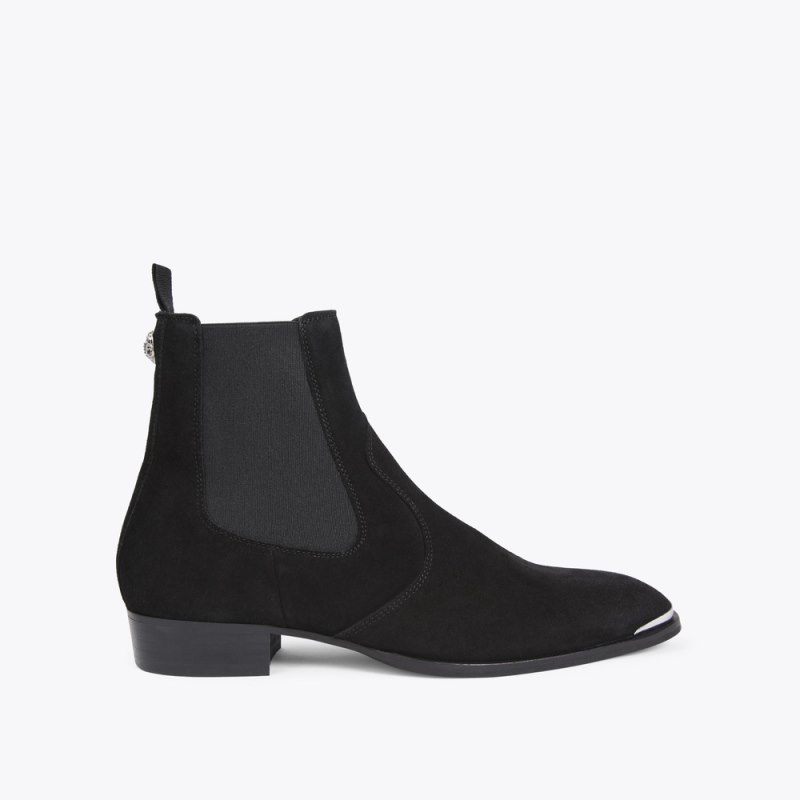 Kurt Geiger Mens Gild Boot - Black | Canada Outlet