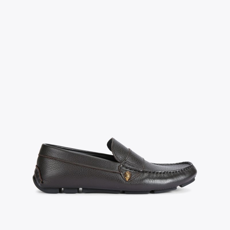 Kurt Geiger Mens Stirling Loafer - Brown Other | Canada Outlet