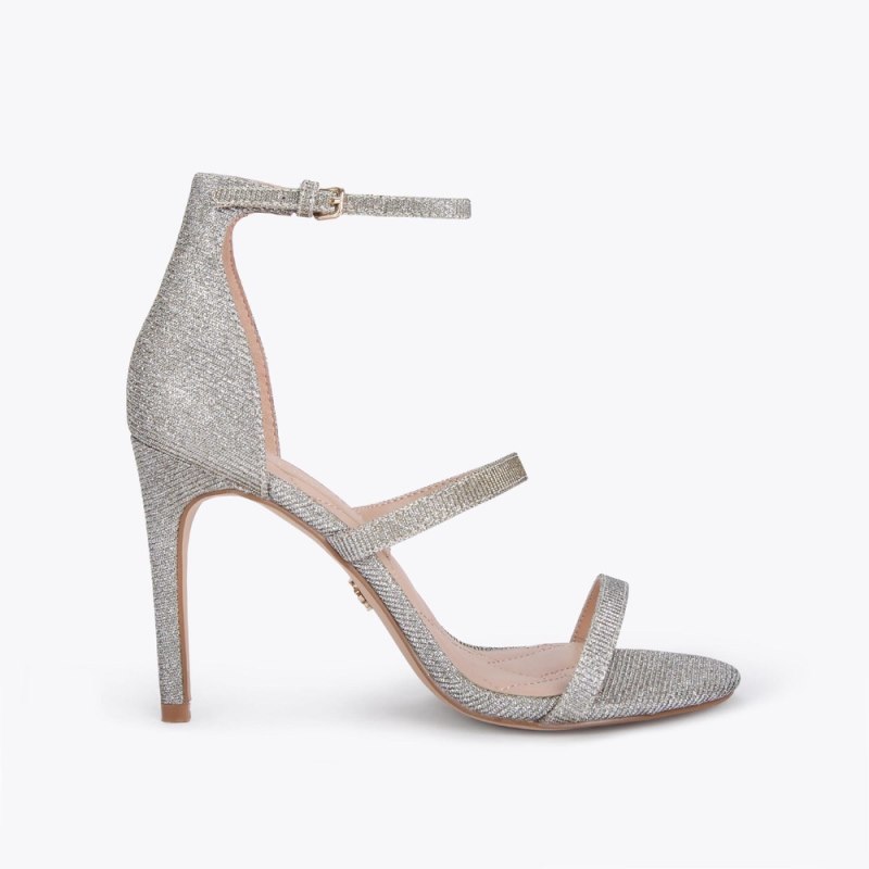 Kurt Geiger Women's Park Lane Heel - Silver | Canada Outlet