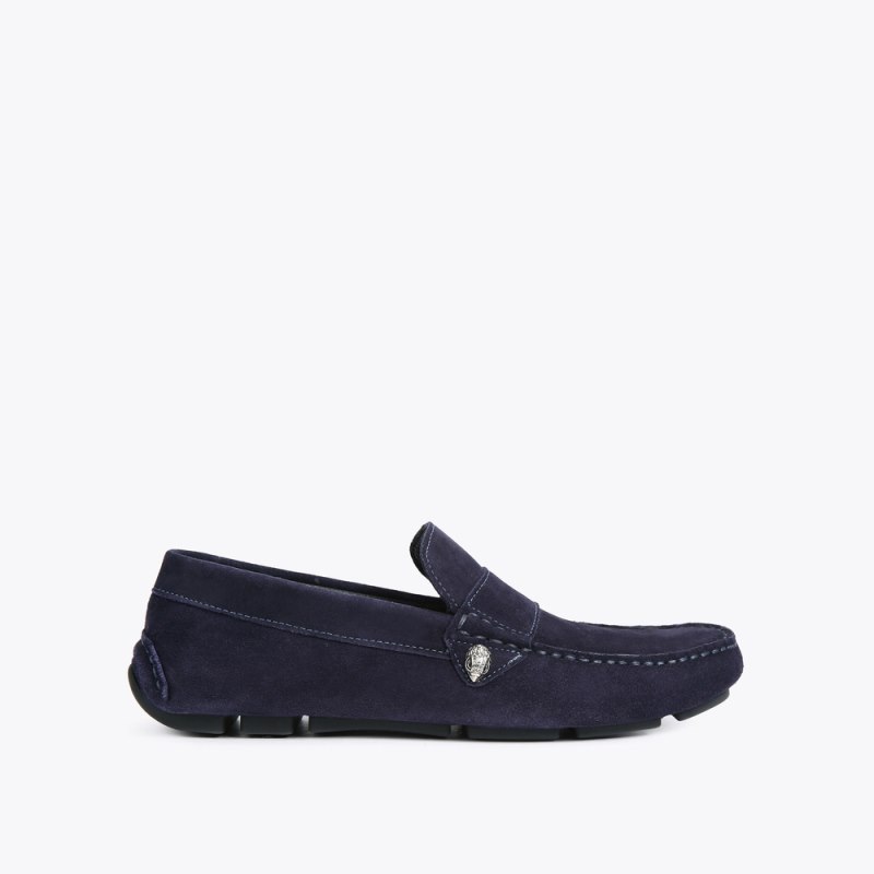Kurt Geiger Mens Stirling Loafer - Navy | Canada Outlet