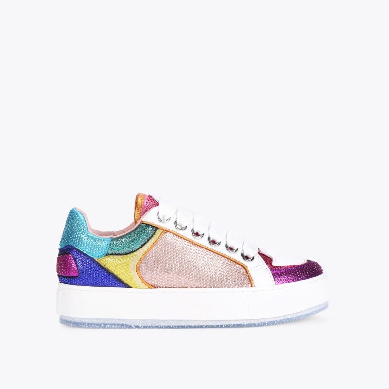 Kurt Geiger Women's Southbank Sneaker - White Comb | Canada Outlet
