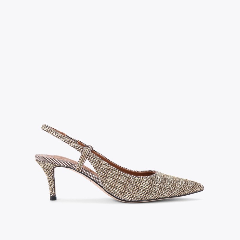 Kurt Geiger Women's Belgravia Slingback Court - Beige | Canada Outlet