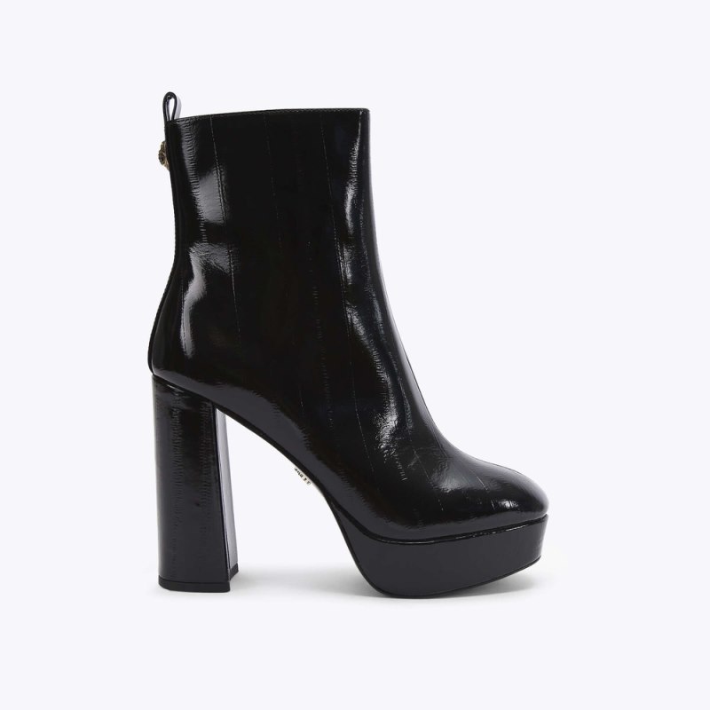Kurt Geiger Women's Pierra Platform Bootie - Black | Canada Outlet