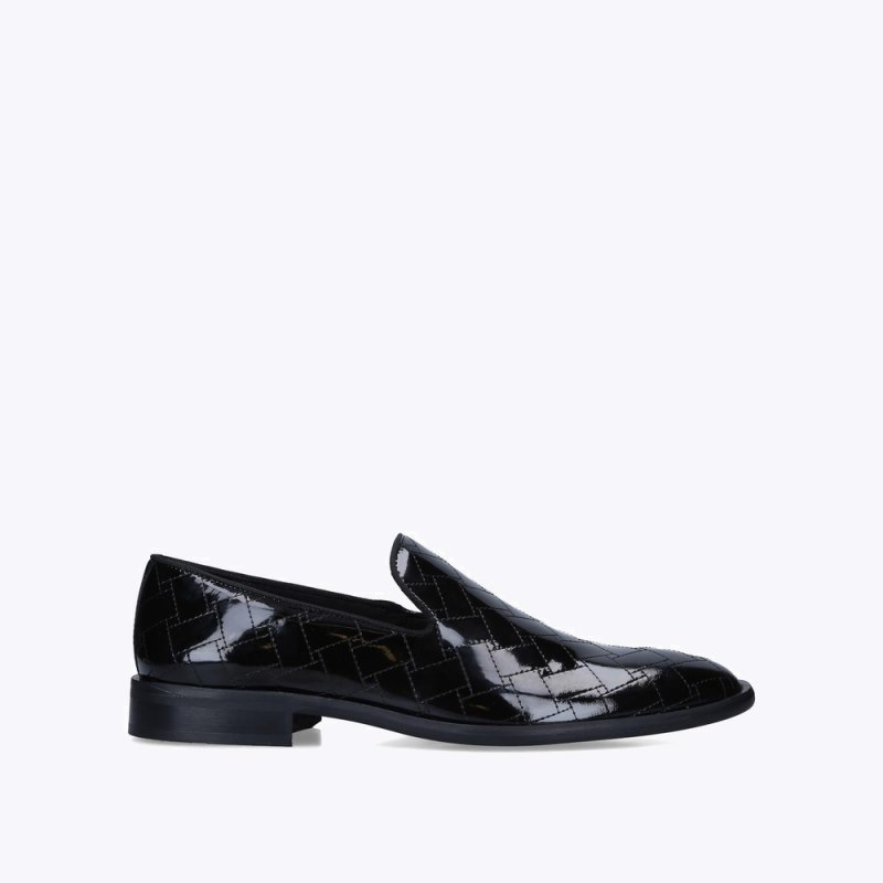 Kurt Geiger Mens Spencer Stitch Loafer - Black | Canada Outlet