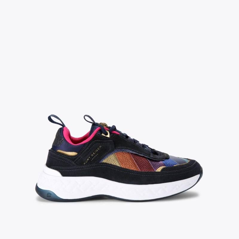 Kurt Geiger Women's Kensington Sneaker - Navy | Canada Outlet