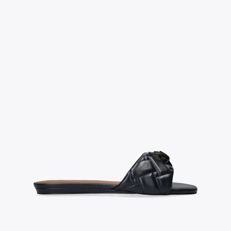 Kurt Geiger Women's Kensington Sandal - Blue Dark | Canada Outlet