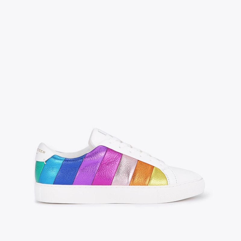 Kurt Geiger Women's Lane Stripe Sneaker - Multi / Other | Canada Outlet