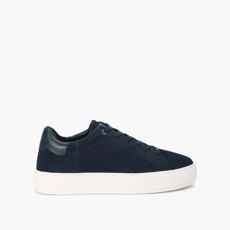 Kurt Geiger Mens Laney Sneaker - Navy | Canada Outlet
