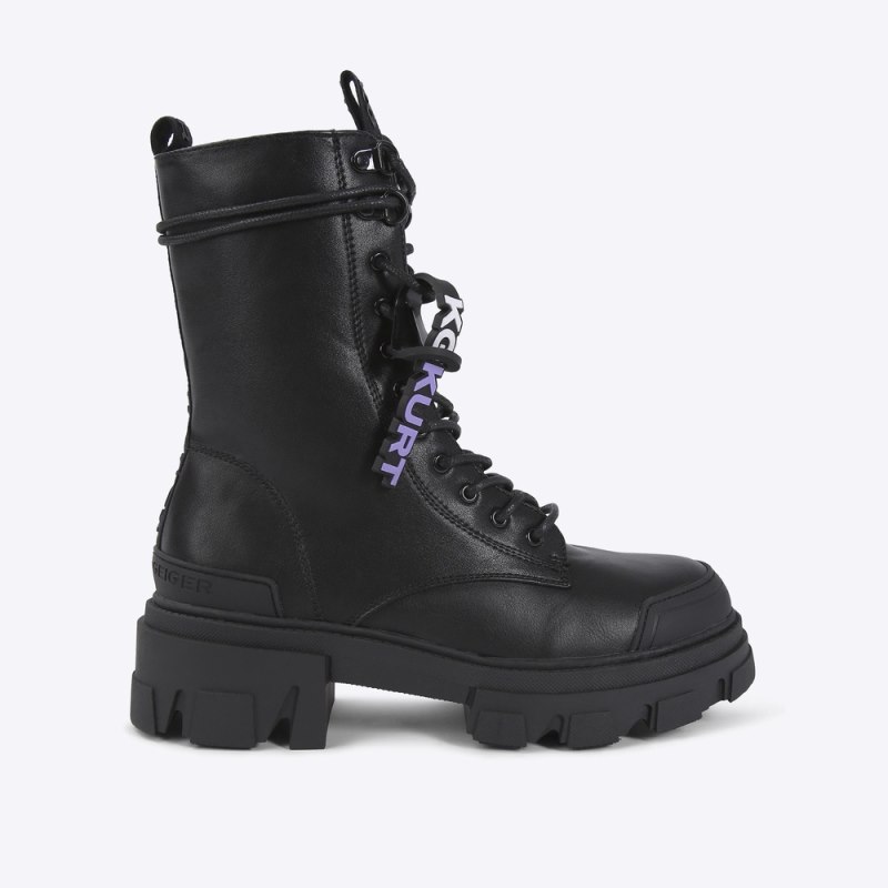 Kurt Geiger Women's Trekker Lace Up - Black | Canada Outlet