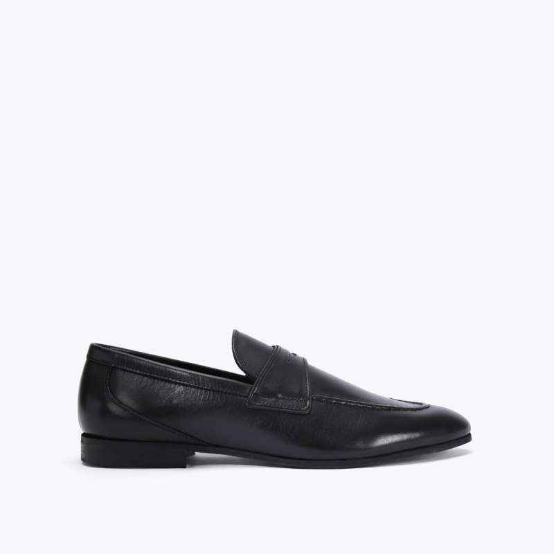 Kurt Geiger Mens Ali Penny - Black | Canada Outlet