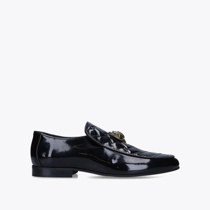 Kurt Geiger Mens Hugh Eagle Loafer - Black | Canada Outlet