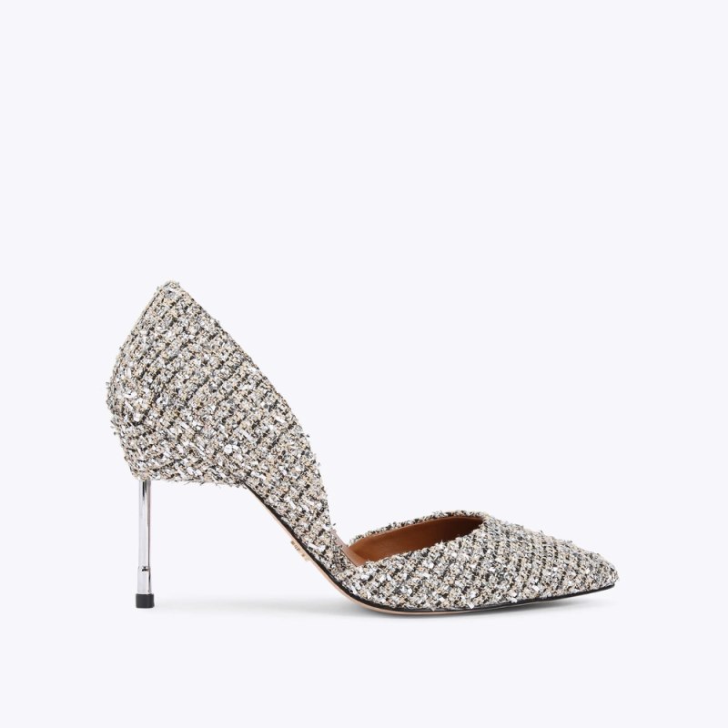 Kurt Geiger Women's Bond - Silver Combination | Canada Outlet