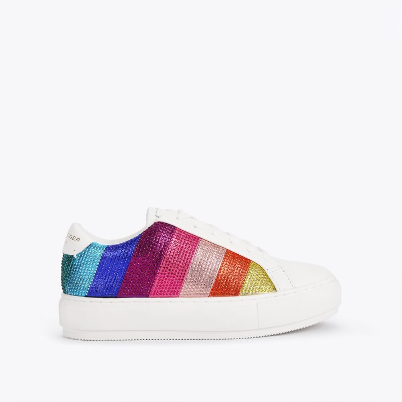 Kurt Geiger Women's Laney Crystal Sneaker - Multi / Other | Canada Outlet
