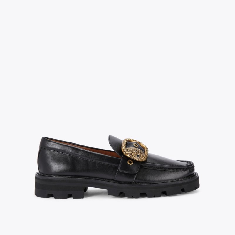 Kurt Geiger Women's Mayfair Chunky Loafer - Black | Canada Outlet