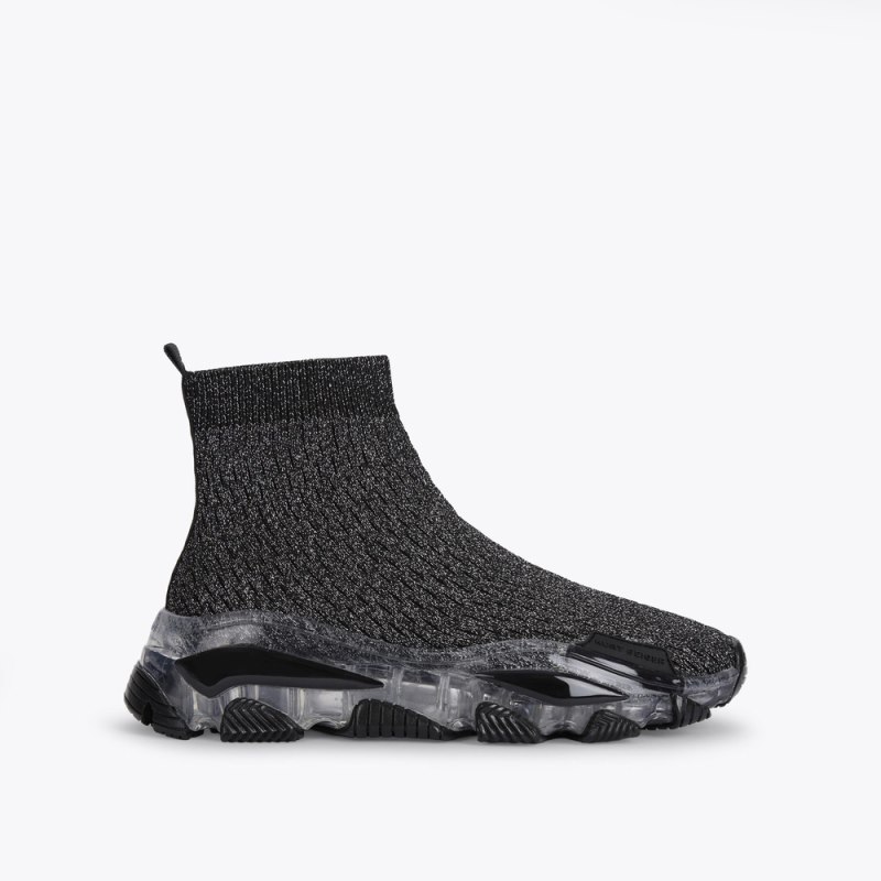Kurt Geiger Women's Lettie Knit Sock - Black Other | Canada Outlet