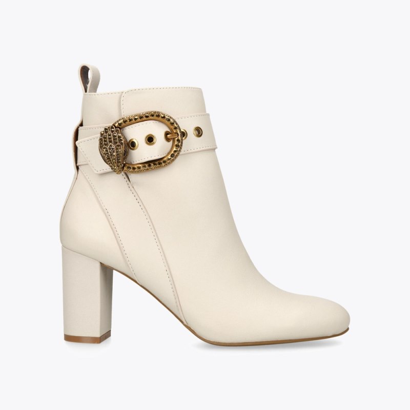Kurt Geiger Women's Mayfair Ankle Boot - White | Canada Outlet