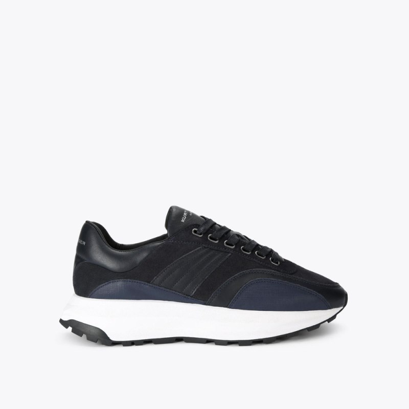 Kurt Geiger Mens Gaspar Sneaker - Blue Other | Canada Outlet