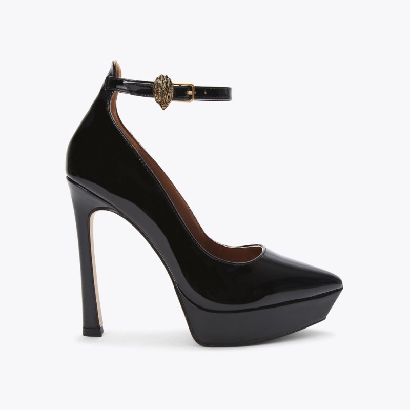 Kurt Geiger Women's Shoreditch Platform Court - Black | Canada Outlet