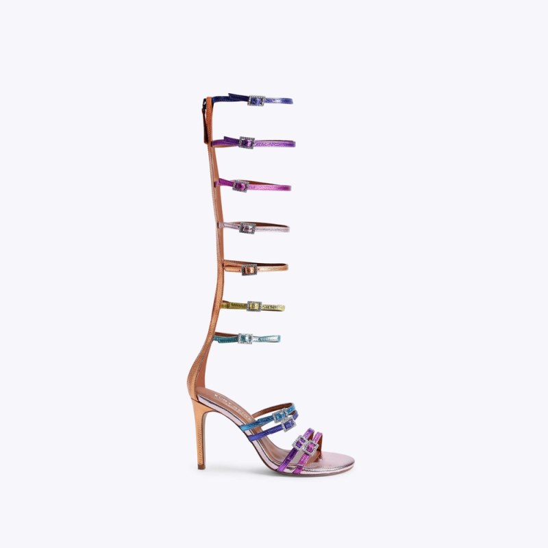 Kurt Geiger Women's Pierra Gladiator Sandal - Multi / Other | Canada Outlet