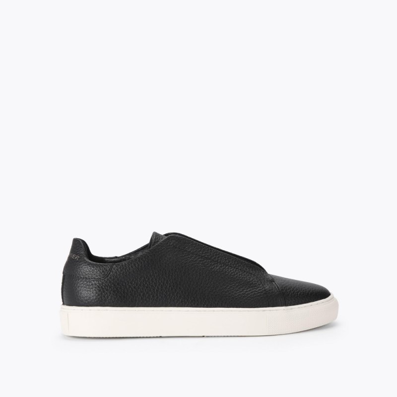 Kurt Geiger Mens Lennon Slip On - Black | Canada Outlet