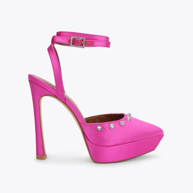 Kurt Geiger Women's Octavia Platform Heel - Fushia | Canada Outlet