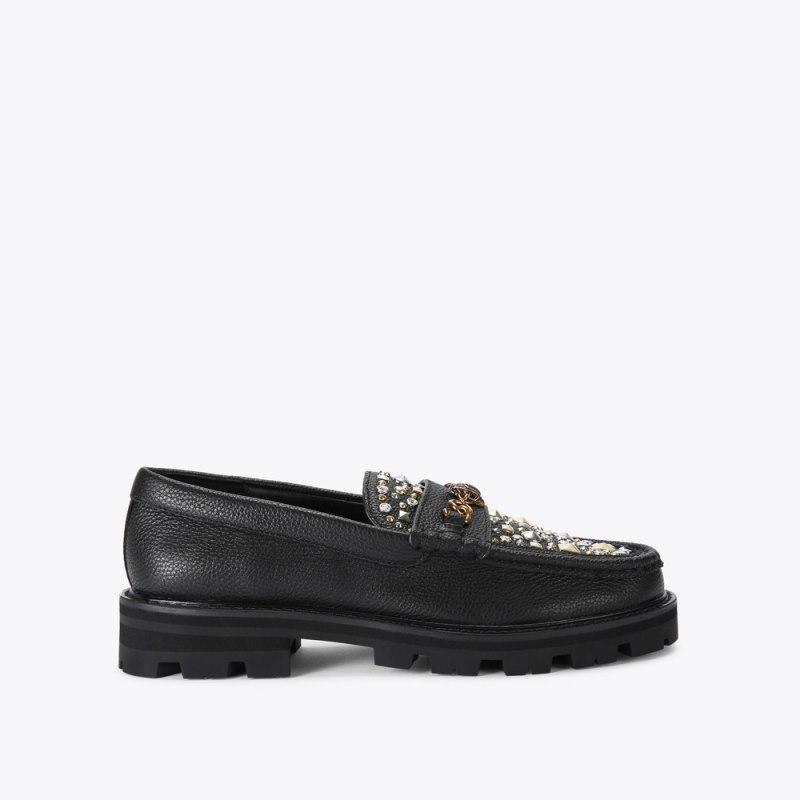 Kurt Geiger Women's Carnaby Chunky Loafer - Black Combination | Canada Outlet