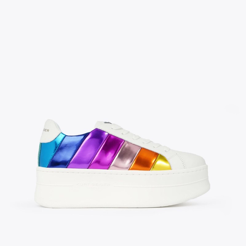 Kurt Geiger Women's Laney Pumped Sneaker - Multi / Other | Canada Outlet
