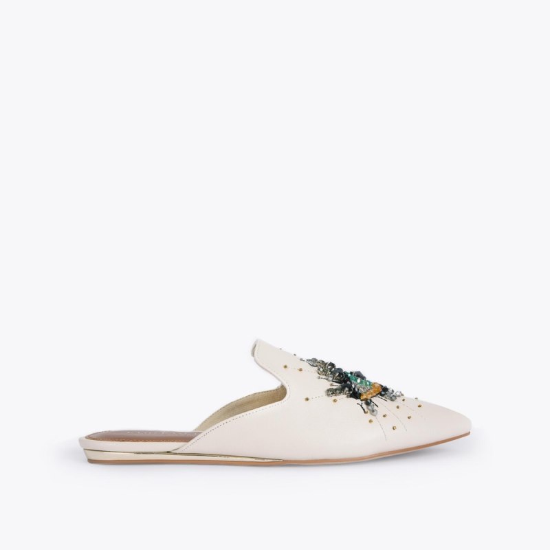 Kurt Geiger Women's Olive Eye Mule - Bone | Canada Outlet