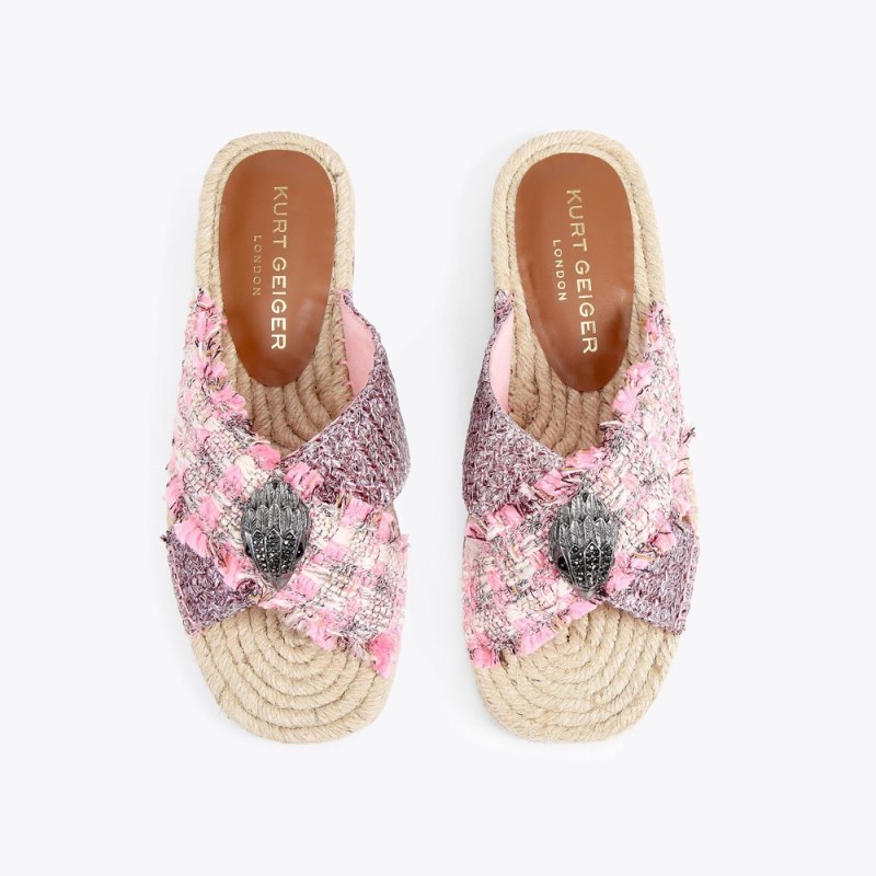 Kurt Geiger Women's Kensington Espadrille - Pink Combination | Canada Outlet