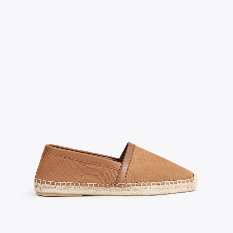 Kurt Geiger Mens Isaac Espadrille - Tan | Canada Outlet