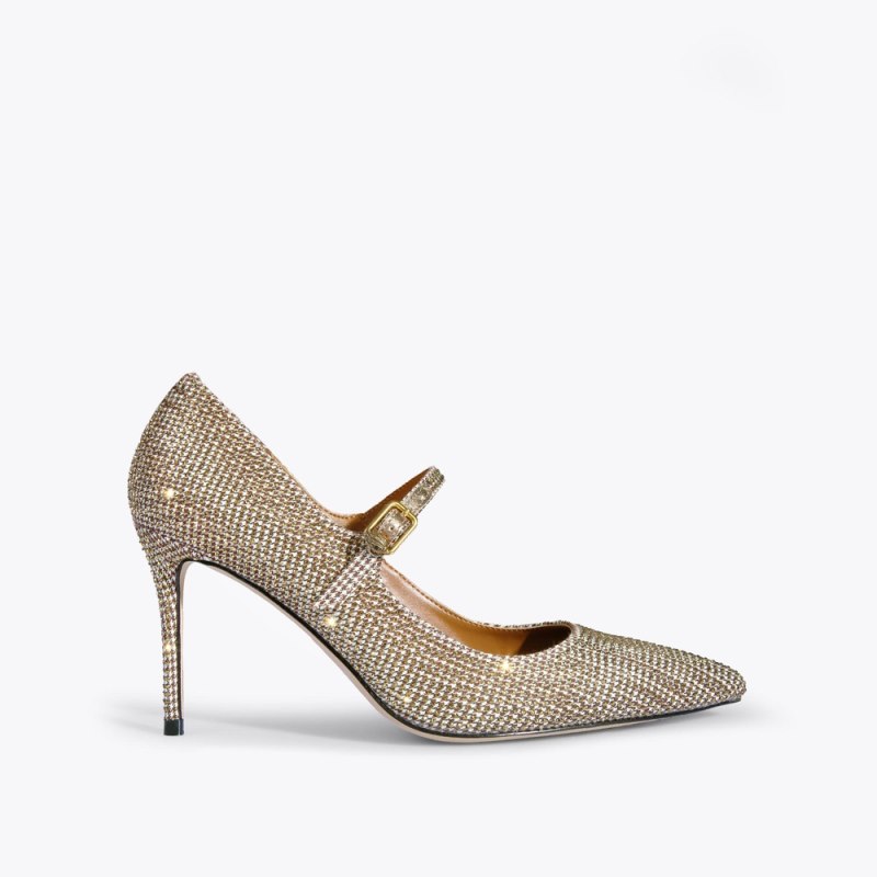 Kurt Geiger Women's Regent Point Mary Jane - Beige | Canada Outlet