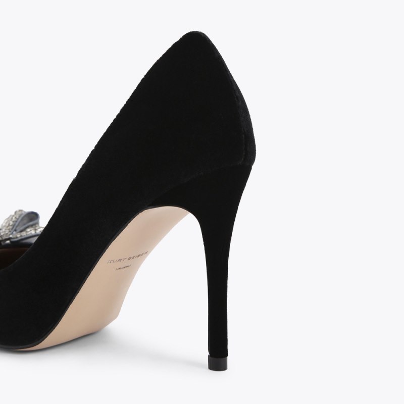 Kurt Geiger Women's Belgravia Court Heel - Black | Canada Outlet