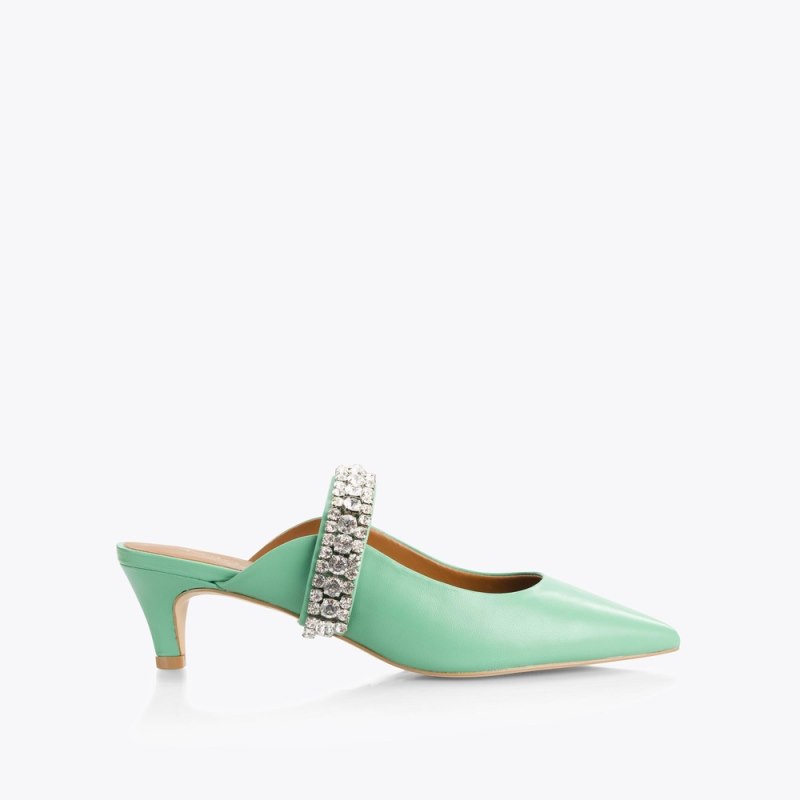 Kurt Geiger Women's Dutchess - Pale Green | Canada Outlet