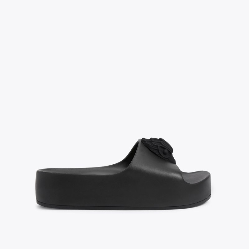 Kurt Geiger Women's Eagle Slider Sandal - Black | Canada Outlet