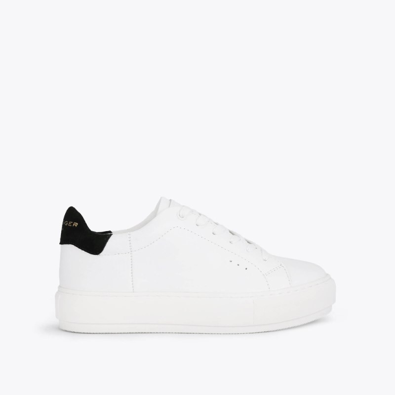 Kurt Geiger Women's Laney Sneaker - White Black | Canada Outlet