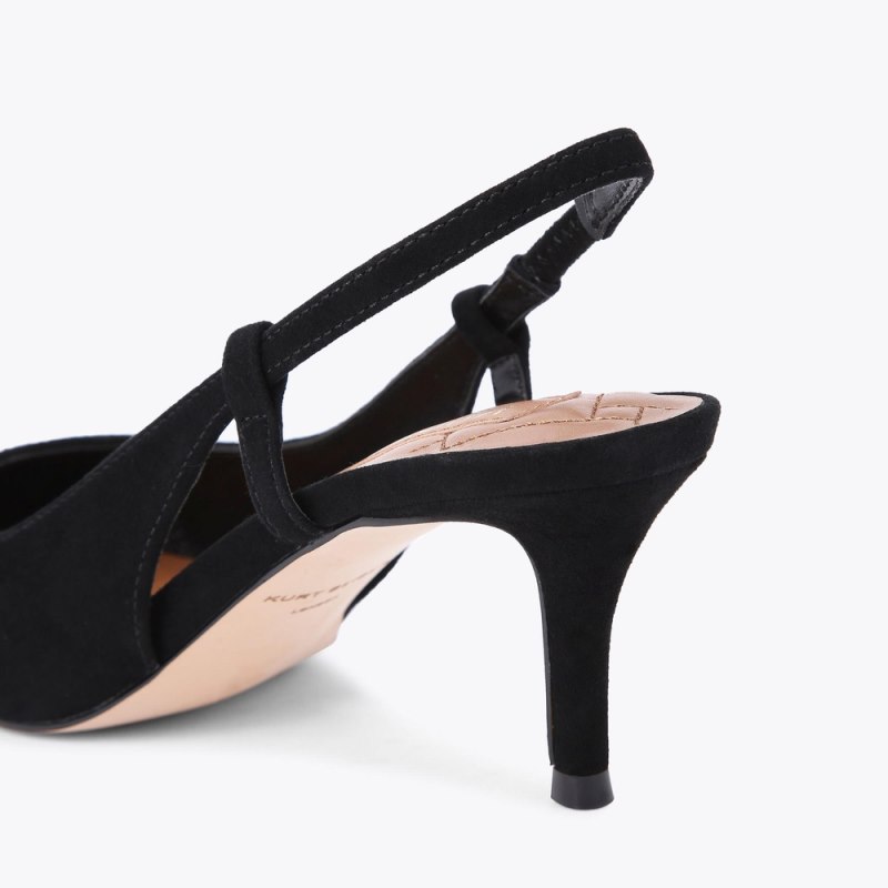 Kurt Geiger Women's Belgravia Slingback Court - Black | Canada Outlet