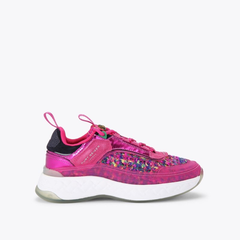 Kurt Geiger Women's Kensington Sneaker - Fushia Combination | Canada Outlet