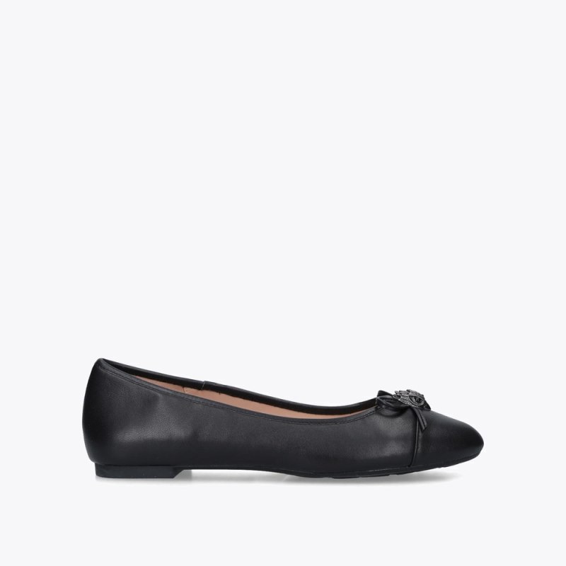 Kurt Geiger Women's Esme Ballet Flat - Black | Canada Outlet