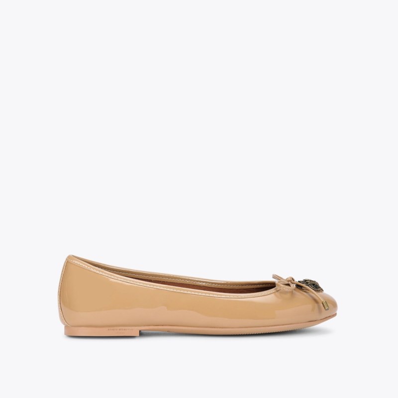 Kurt Geiger Women's Eagle Ballerina - Camel | Canada Outlet