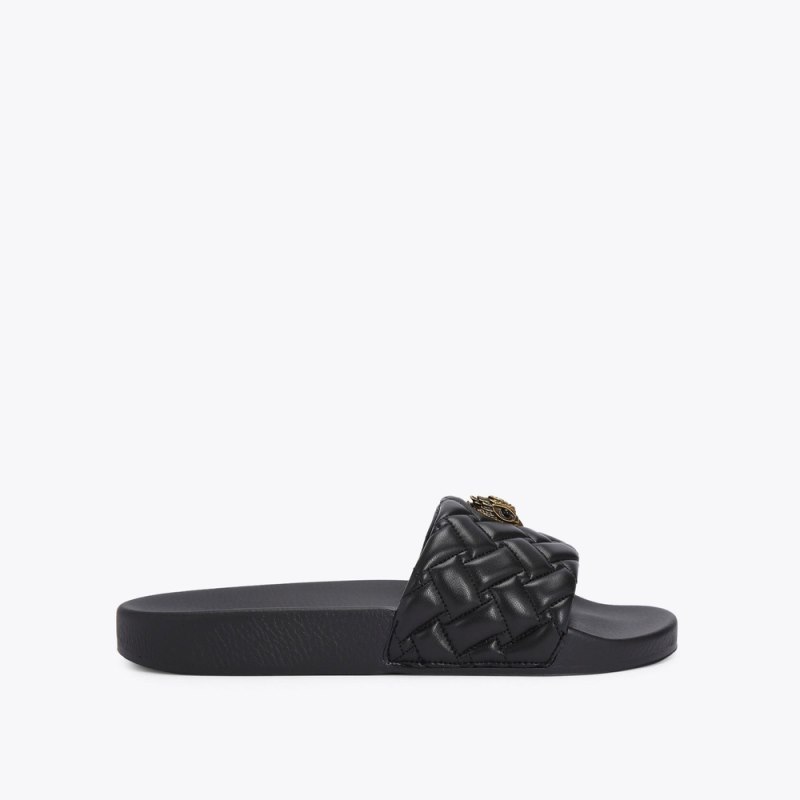 Kurt Geiger Women's Meena Eagle Sandal - Black | Canada Outlet