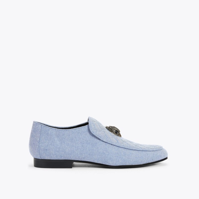 Kurt Geiger Mens Hugh Loafer - Blue | Canada Outlet