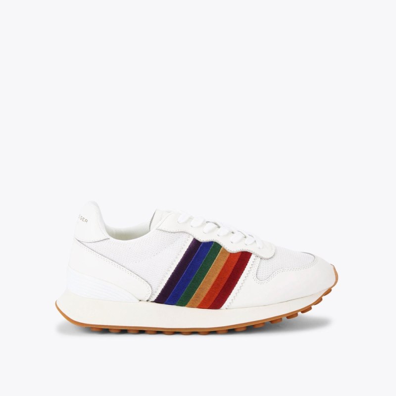 Kurt Geiger Lennox Sneaker - White Comb | Canada Outlet